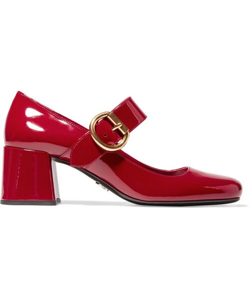 red patent leather mary janes