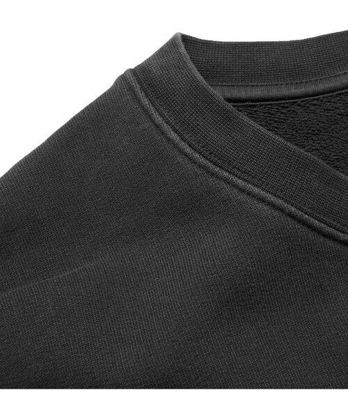 Acne Studios（アクネストゥディオズ）の「Acne Studios Casey Loopback Cotton-Jersey Sweatshirt（スウェット・メンズ・Black・XS/S/M/L/XL）」の4枚目の写真