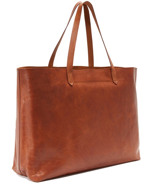 madewell(メイドウェル)の「Madewell East / West Transport Tote(トートバッグ・レディース・Red/Black・One Size)」の6枚目の写真
