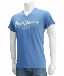 Pepe Jeans | Pepe Jeans  ブルー　Tシャツ(Tシャツ/カットソー)