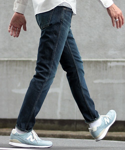 JAPAN BLUE JEANS（ジャパンブルージーンズ）の「【2016-17 A/W新作】ジャパンブルージーンズ ストレッチ素材/JAPAN MADE（デニムパンツ・メンズ・ライトインディゴブルー/ダークインディゴブルー・SS/S/M/L）」の5枚目の写真