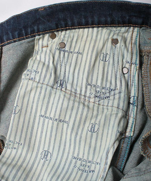 JAPAN BLUE JEANS（ジャパンブルージーンズ）の「【2016-17 A/W新作】ジャパンブルージーンズ ストレッチ素材/JAPAN MADE（デニムパンツ・メンズ・ライトインディゴブルー/ダークインディゴブルー・SS/S/M/L）」の16枚目の写真