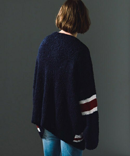 CAMBIO(カンビオ)の「GG16WT-KNT03-Union jack knit ユニオンジャックニット(その他・メンズ・Multi color/Black・1サイズ/2サイズ/3サイズ/4サイズ)」の9枚目の写真