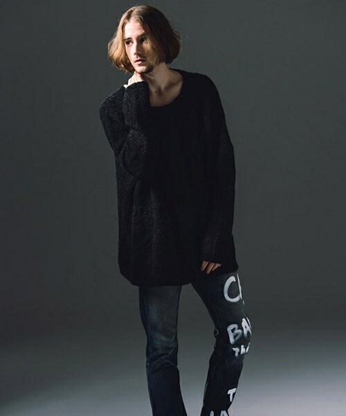 CAMBIO(カンビオ)の「GG16WT-KNT03-Union jack knit ユニオンジャックニット(その他・メンズ・Multi color/Black・1サイズ/2サイズ/3サイズ/4サイズ)」の4枚目の写真