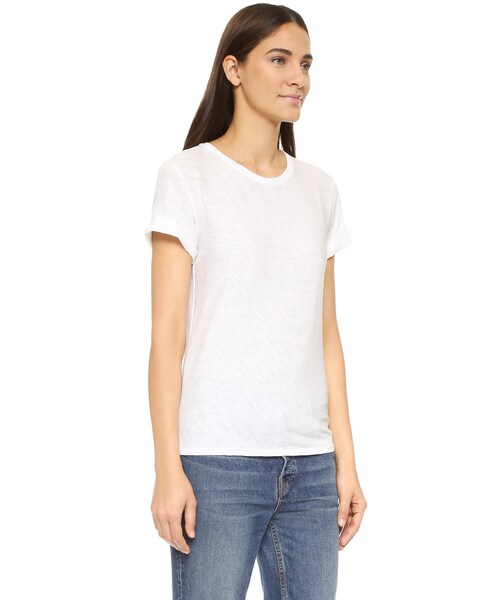 theory（セオリー）の「Theory Leibay Tee（Tシャツ/カットソー・レディース・White・P/S/M/L）」の4枚目の写真