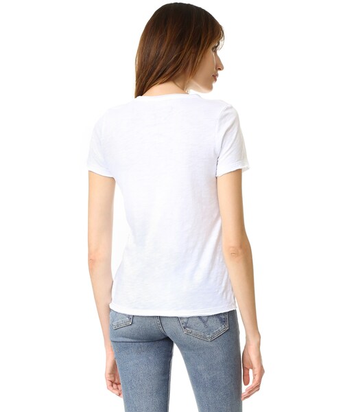 Chaser（チェイサー）の「Chaser White Wine Tee（Tシャツ/カットソー・レディース・White・XS/S/M/L）」の4枚目の写真