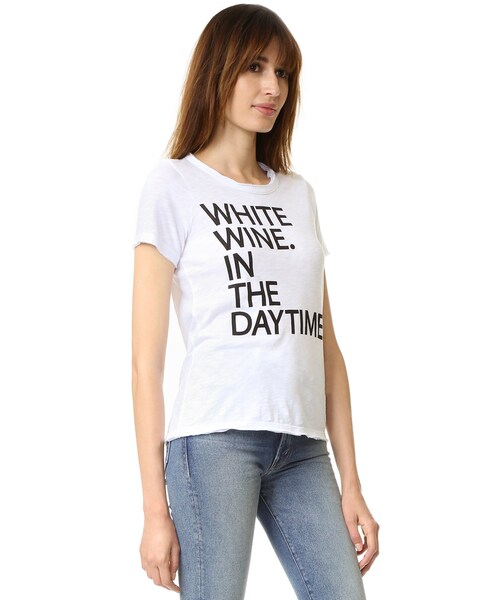 Chaser（チェイサー）の「Chaser White Wine Tee（Tシャツ/カットソー・レディース・White・XS/S/M/L）」の3枚目の写真