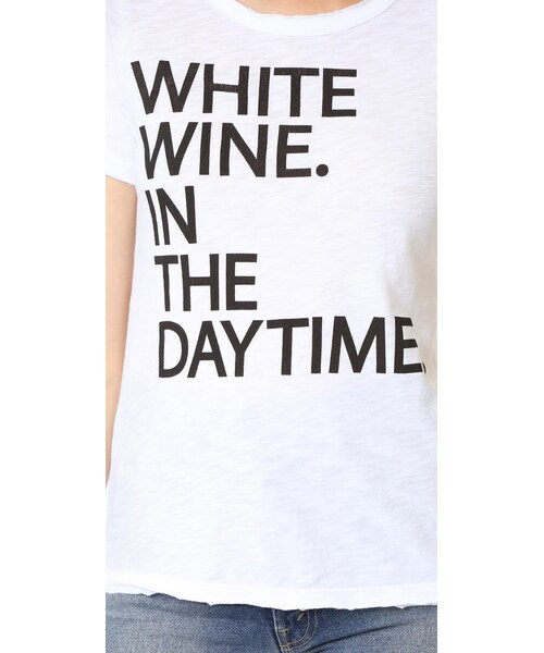 Chaser（チェイサー）の「Chaser White Wine Tee（Tシャツ/カットソー・レディース・White・XS/S/M/L）」の2枚目の写真