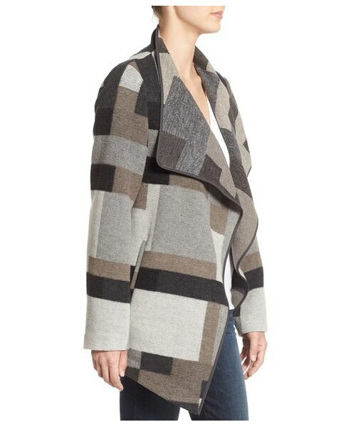 French Connection（）の「French Connection Geometric Print Blanket Coat