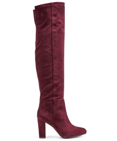 Halogen（-）の「Halogen ® 'Noble' Over the Knee Boot (Women)（ブーツ・レディース・Black/Red/Gray・Regular 10 M/Regular 11 M/Regular 4 M/Regular 5 M/Regular 5.5 M/Regular 6 M/Regular 6.5 M/Regular 7 M/Regular 7.5 M/Regular 8 M/Regular 8.5 M/Regular 9 M/Regular 9.5 M）」の10枚目の写真