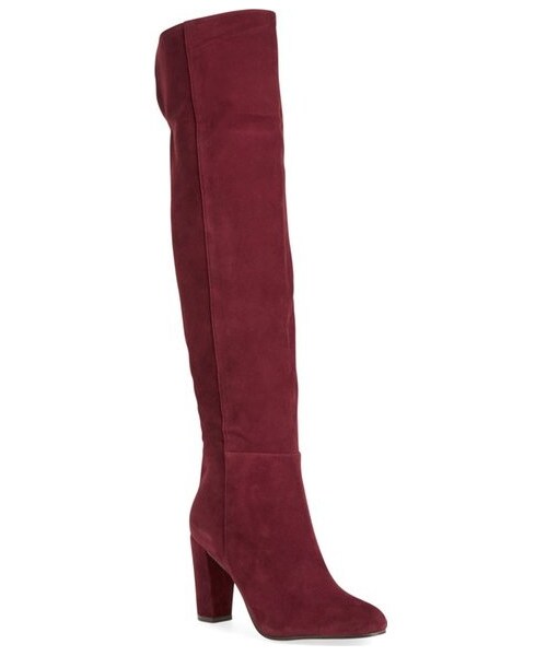 Halogen（-）の「Halogen ® 'Noble' Over the Knee Boot (Women)（ブーツ・レディース・Black/Red/Gray・Regular 10 M/Regular 11 M/Regular 4 M/Regular 5 M/Regular 5.5 M/Regular 6 M/Regular 6.5 M/Regular 7 M/Regular 7.5 M/Regular 8 M/Regular 8.5 M/Regular 9 M/Regular 9.5 M）」の3枚目の写真