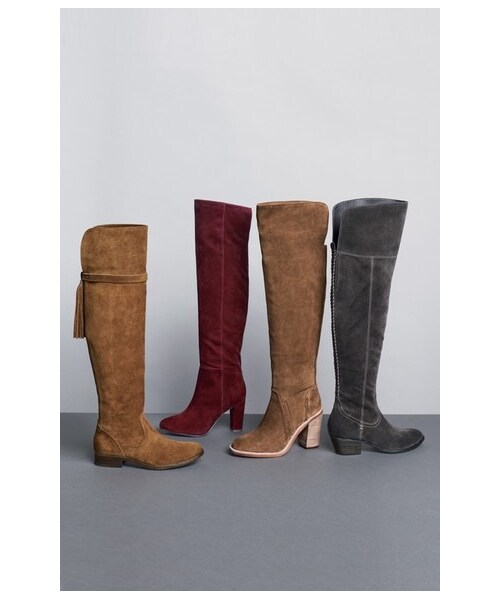 Halogen（-）の「Halogen ® 'Noble' Over the Knee Boot (Women)（ブーツ・レディース・Black/Red/Gray・Regular 10 M/Regular 11 M/Regular 4 M/Regular 5 M/Regular 5.5 M/Regular 6 M/Regular 6.5 M/Regular 7 M/Regular 7.5 M/Regular 8 M/Regular 8.5 M/Regular 9 M/Regular 9.5 M）」の9枚目の写真