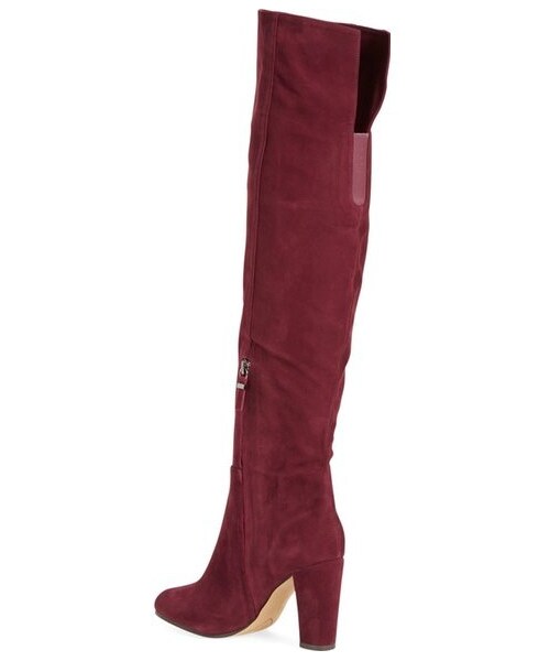 Halogen（-）の「Halogen ® 'Noble' Over the Knee Boot (Women)（ブーツ・レディース・Black/Red/Gray・Regular 10 M/Regular 11 M/Regular 4 M/Regular 5 M/Regular 5.5 M/Regular 6 M/Regular 6.5 M/Regular 7 M/Regular 7.5 M/Regular 8 M/Regular 8.5 M/Regular 9 M/Regular 9.5 M）」の5枚目の写真