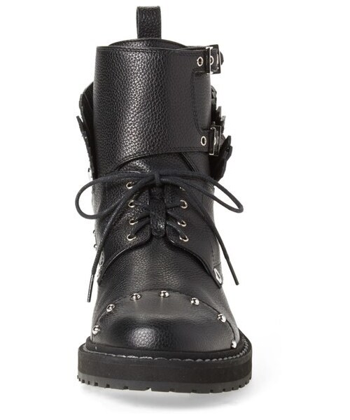 FENDI(フェンディ)の「Fendi 'Bugs' Studded Combat Boot (Women)(ブーツ・レディース・Black・Regular 5.5US / 36EU/Regular 6.5US / 37EU/Regular 7.5US / 38EU/Regular 8.5US / 39EU/Regular 9US / 39.5EU)」の2枚目の写真
