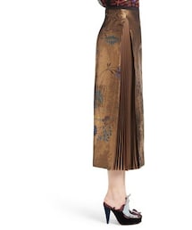 FENDI（フェンディ）の「Fendi Pleated Botanical Jacquard Midi Skirt