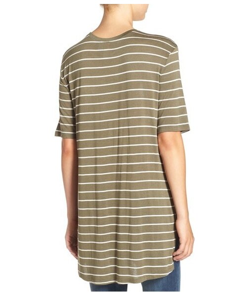 BP（ビーピー）の「BP. Short Sleeve High/Low Tee（Tシャツ/カットソー・レディース・Black/Blue/Purple/Green/White・Regular Large/Regular Medium/Regular Small/Regular X-Large/Regular X-Small/Regular XX-Small）」の9枚目の写真