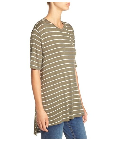 BP（ビーピー）の「BP. Short Sleeve High/Low Tee（Tシャツ/カットソー・レディース・Black/Blue/Purple/Green/White・Regular Large/Regular Medium/Regular Small/Regular X-Large/Regular X-Small/Regular XX-Small）」の17枚目の写真