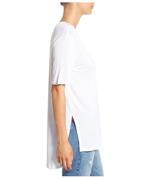 BP（ビーピー）の「BP. Short Sleeve High/Low Tee（Tシャツ/カットソー・レディース・Black/Blue/Purple/Green/White・Regular Large/Regular Medium/Regular Small/Regular X-Large/Regular X-Small/Regular XX-Small）」の20枚目の写真