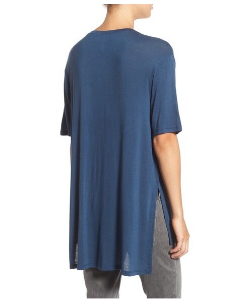 BP（ビーピー）の「BP. Short Sleeve High/Low Tee（Tシャツ/カットソー・レディース・Black/Blue/Purple/Green/White・Regular Large/Regular Medium/Regular Small/Regular X-Large/Regular X-Small/Regular XX-Small）」の15枚目の写真