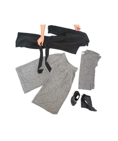 Leith (-)の「Leith Short Sleeve Tee(Tシャツ/カットソー・レディース・Brown/Gray・Regular Large/Regular Medium/Regular Small/Regular X-Large/Regular X-Small)」の6枚目の写真