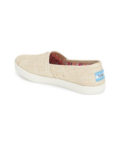 TOMS（トムス）の「TOMS 'Avalon' Slip-On (Women)（スニーカー・レディース・Gray/Beige・Regular 10 M/Regular 11 M/Regular 5 M/Regular 5.5 M/Regular 6 M/Regular 6.5 M/Regular 7 M/Regular 7.5 M/Regular 8 M/Regular 8.5 M/Regular 9 M/Regular 9.5 M）」の6枚目の写真