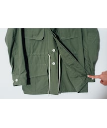 AURALEE（オーラリー）の「WASHED FINX RIPSTOP FATIGUE JACKET
