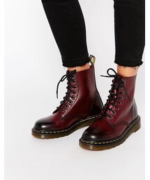 Dr. Martens | Dr Martens Pascal Cherry Red 8-Eye Boots(ブーツ)