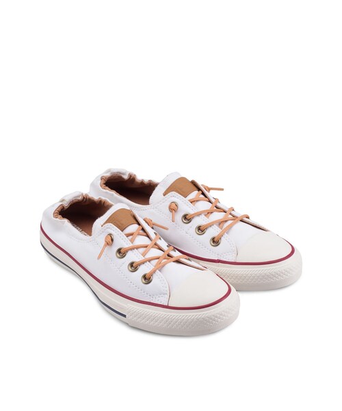 CONVERSE（コンバース）の「Chuck Taylor All Star Shoreline Slip Sneakers Ox（シューズ・レディース・White・5/6/7/8/9）」の4枚目の写真