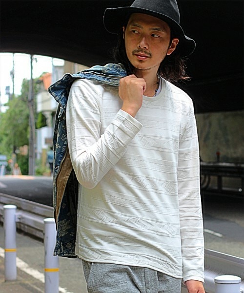 RILY ロンT glory crew（グローリークルー）の「ネイティブ柄リンクスロンT（T