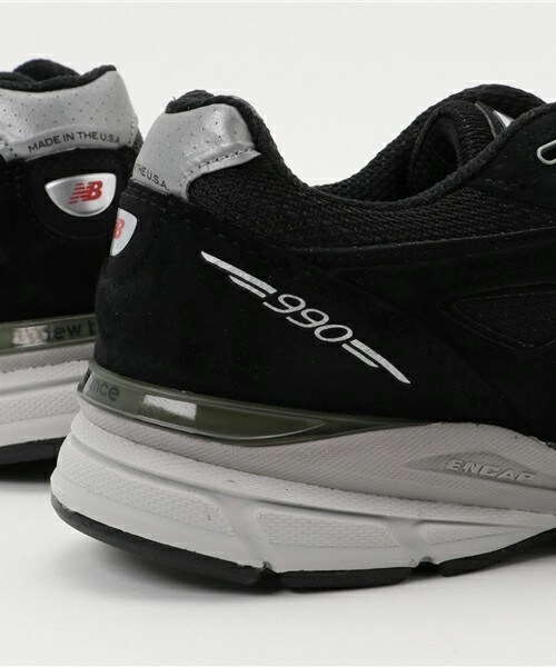 NEW BALANCE（ニューバランス）の「USA製 メンズ ニューバランス new balance M990 BK4（スニーカー・メンズ・ブラック・26.5cm/27cm/27.5cm）」の9枚目の写真
