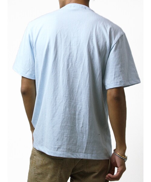 JACKROSE（ジャックローズ）の「カリフォルニアロゴUネックTEE（トップス・メンズ・ブラック/ホワイト/ピンク/ブルー・M/L/XL）」の18枚目の写真