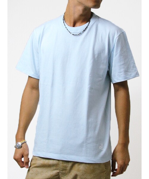 JACKROSE（ジャックローズ）の「カリフォルニアロゴUネックTEE（トップス・メンズ・ブラック/ホワイト/ピンク/ブルー・M/L/XL）」の17枚目の写真