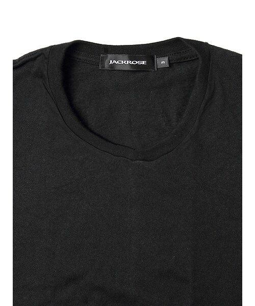 JACKROSE（ジャックローズ）の「カリフォルニアロゴUネックTEE（トップス・メンズ・ブラック/ホワイト/ピンク/ブルー・M/L/XL）」の11枚目の写真
