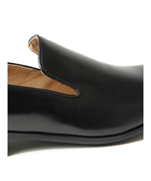 JACKROSE(ジャックローズ)の「レザースリップオンシューズ(シューズ・メンズ・ブラック/ベージュ/ブラウン・M/L)」の6枚目の写真