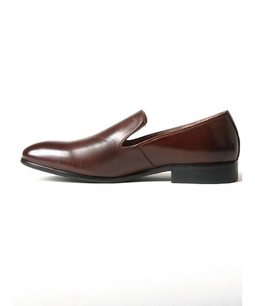 JACKROSE(ジャックローズ)の「レザースリップオンシューズ(シューズ・メンズ・ブラック/ベージュ/ブラウン・M/L)」の12枚目の写真