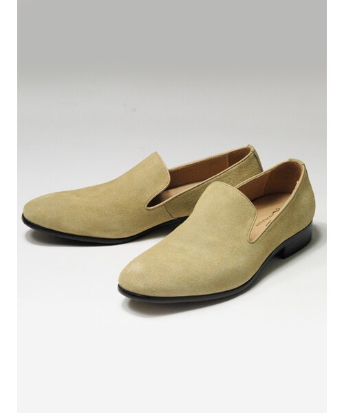 JACKROSE(ジャックローズ)の「レザースリップオンシューズ(シューズ・メンズ・ブラック/ベージュ/ブラウン・M/L)」の21枚目の写真