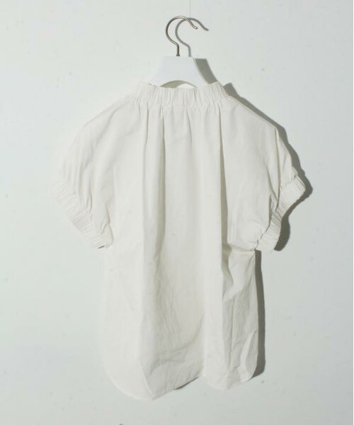 UN3D.（アンスリード）の「NACK GATHER BLOUSE/ネックギャザーブラウス 