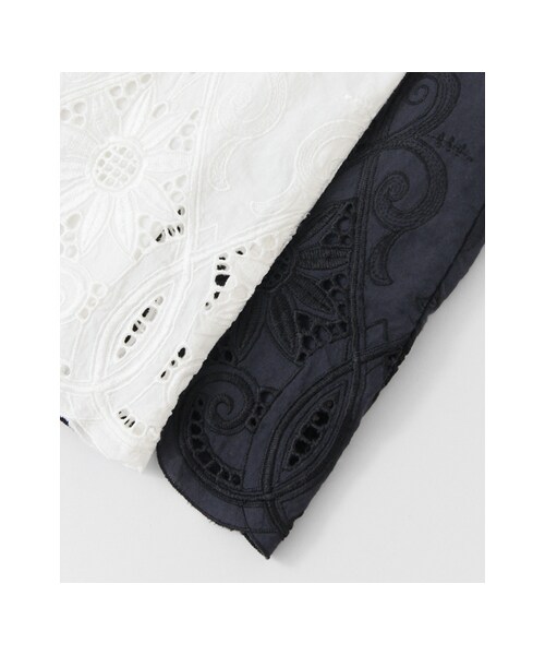 URBAN RESEARCH DOORS（アーバンリサーチドアーズ）の「刺繍ノースリーブプルオーバー（トップス・レディース・NAVY/OFF WHITE・one）」の15枚目の写真