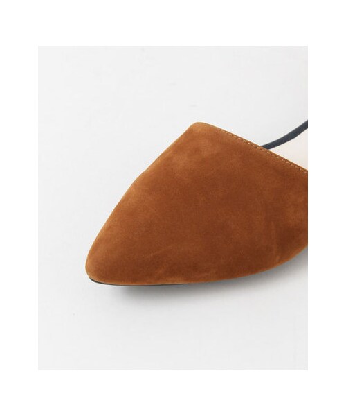 URBAN RESEARCH DOORS(アーバンリサーチドアーズ)の「【予約】ポインテッドセパレートシューズ(シューズ・レディース・GREEN/BROWN/BLACK・36/36.5/37/37.5)」の10枚目の写真