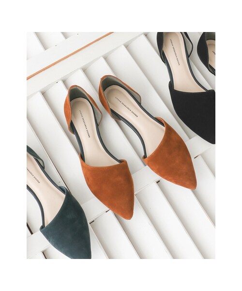 URBAN RESEARCH DOORS(アーバンリサーチドアーズ)の「【予約】ポインテッドセパレートシューズ(シューズ・レディース・GREEN/BROWN/BLACK・36/36.5/37/37.5)」の5枚目の写真