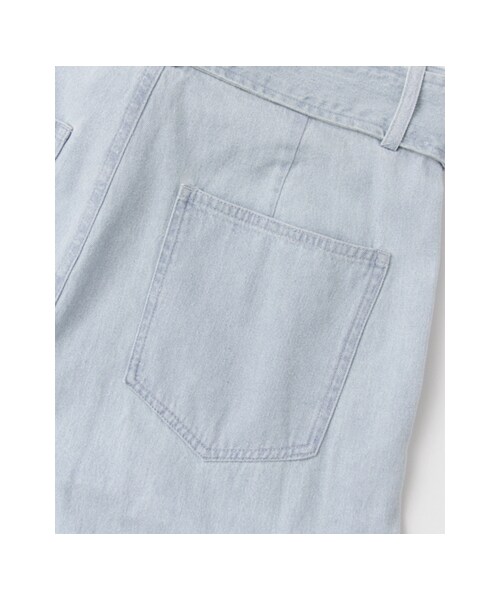 URBAN RESEARCH DOORS（アーバンリサーチドアーズ）の「ワイドデニムベルトパンツ（パンツ・レディース・INDIGO・36/38）」の16枚目の写真