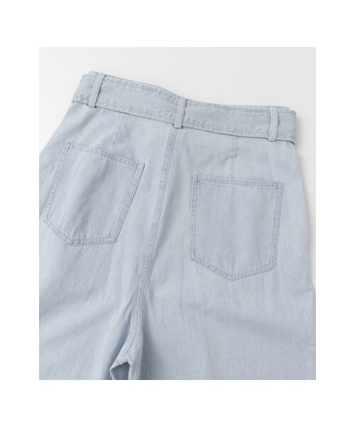 URBAN RESEARCH DOORS（アーバンリサーチドアーズ）の「ワイドデニムベルトパンツ（パンツ・レディース・INDIGO・36/38）」の15枚目の写真