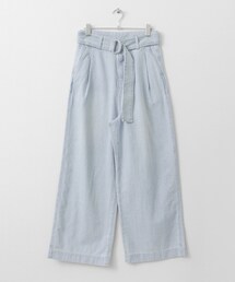 URBAN RESEARCH DOORS | ワイドデニムベルトパンツ(パンツ)