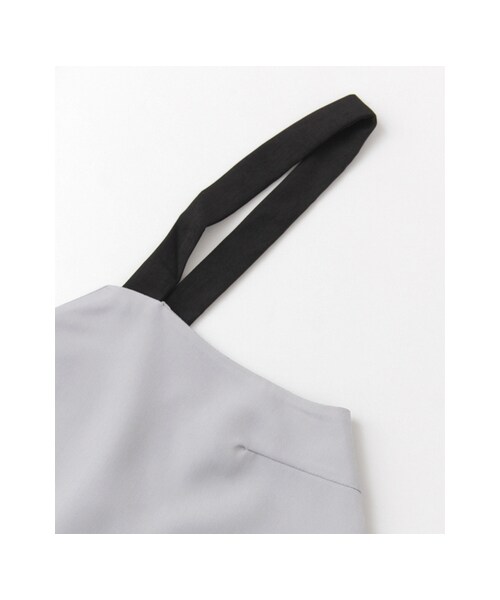 KBF（ケイビーエフ）の「KBF+ バイカラーフレアキャミソール（トップス・レディース・GRAY/OFF/GREGE・one）」の11枚目の写真