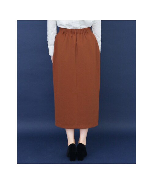 KBF(ケイビーエフ)の「KBF+ フロントスリット2タックスカート(スカート・レディース・BLUE/D.ORANGE/BEIGE・one)」の15枚目の写真