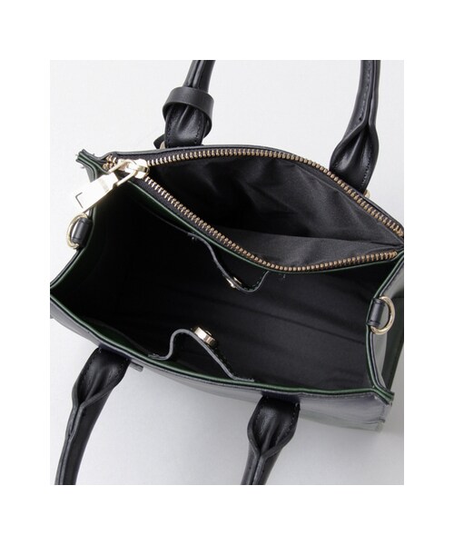 KBF(ケイビーエフ)の「KBF+ バイカラーミニBAG(バッグ・レディース・NAVY/WINE・one)」の17枚目の写真