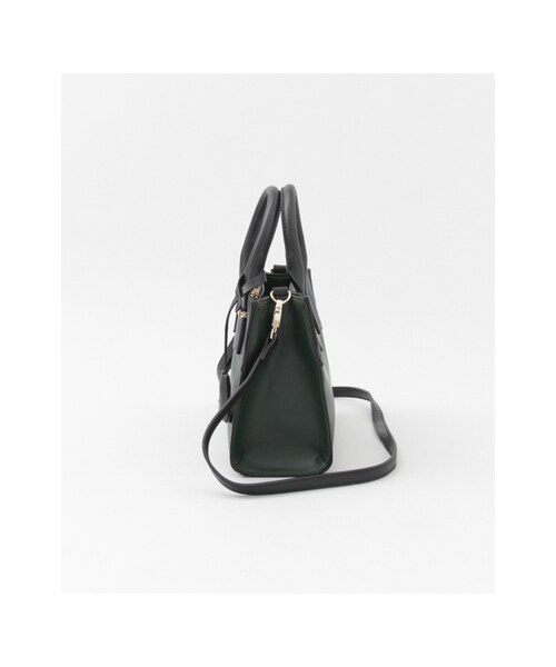 KBF(ケイビーエフ)の「KBF+ バイカラーミニBAG(バッグ・レディース・NAVY/WINE・one)」の5枚目の写真