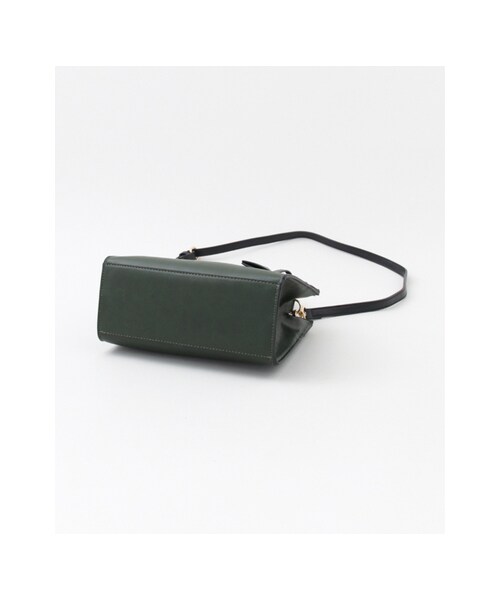 KBF(ケイビーエフ)の「KBF+ バイカラーミニBAG(バッグ・レディース・NAVY/WINE・one)」の7枚目の写真