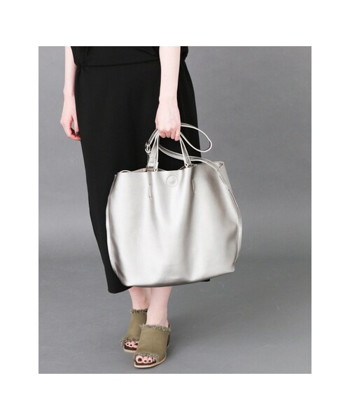 KBF（ケイビーエフ）の「トートバッグ（バッグ・レディース・SILVER/PINK/GRAY/BLACK・one）」の9枚目の写真