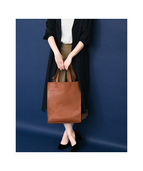 KBF(ケイビーエフ)の「【予約】KBF+ シカクトートBAG(バッグ・レディース・GRAY/BROWN/BLACK・one)」の10枚目の写真